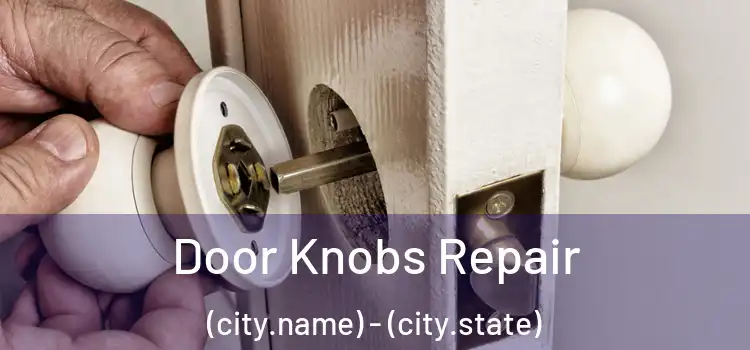 Door Knobs Repair (city.name) - (city.state)